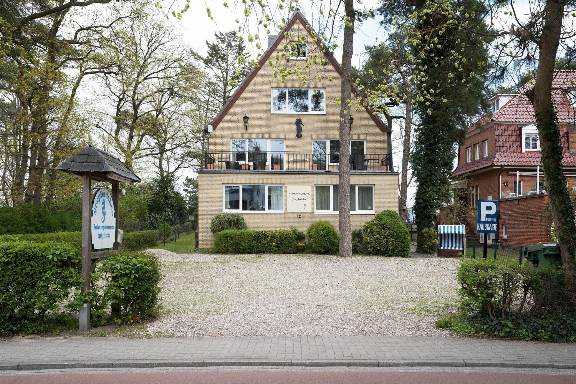 Haus Seepferdchen Am Meer Appartement 1 ティメンドルファー・シュトラント エクステリア 写真