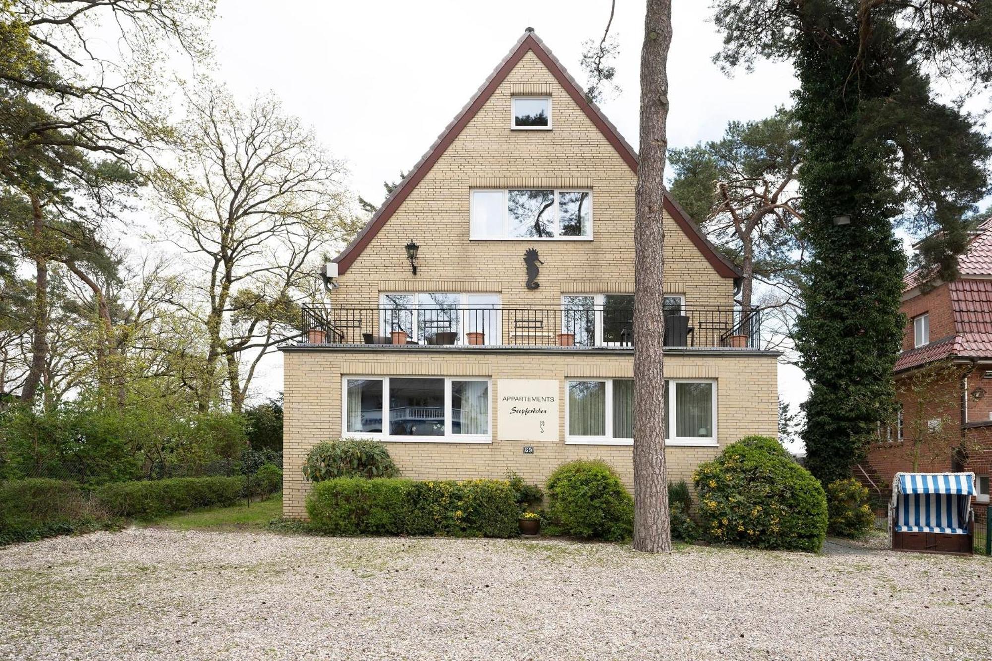 Haus Seepferdchen Am Meer Appartement 1 ティメンドルファー・シュトラント エクステリア 写真